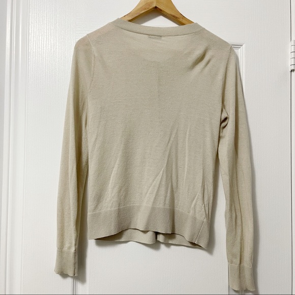 *Not for sale* Club Monaco soft gray cardigan - Picture 4 of 5